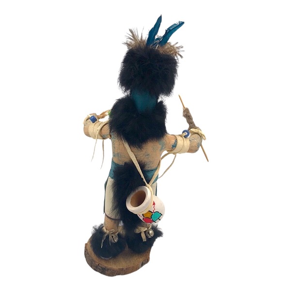 Handmade Native American Kachina Doll “Pot Carrier” Doll Decor - Picture 3 of 11
